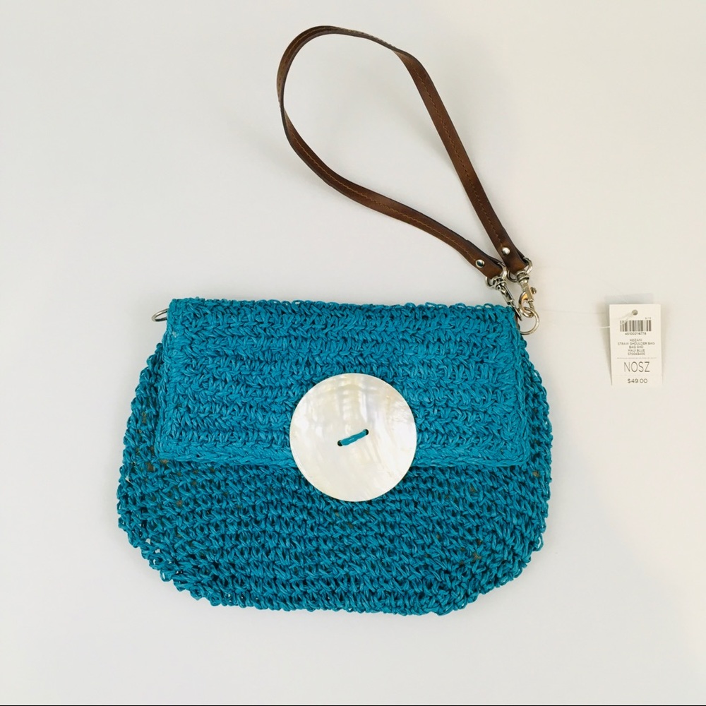 Chico’s Straw Clutch